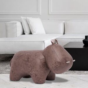 Joshua Steinberg - Classic Safaro Ottoman Series - Hippo Amphibius